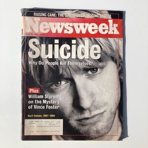 3 Kurt Cobain Vintage Original Magazines (Lot Of Three)